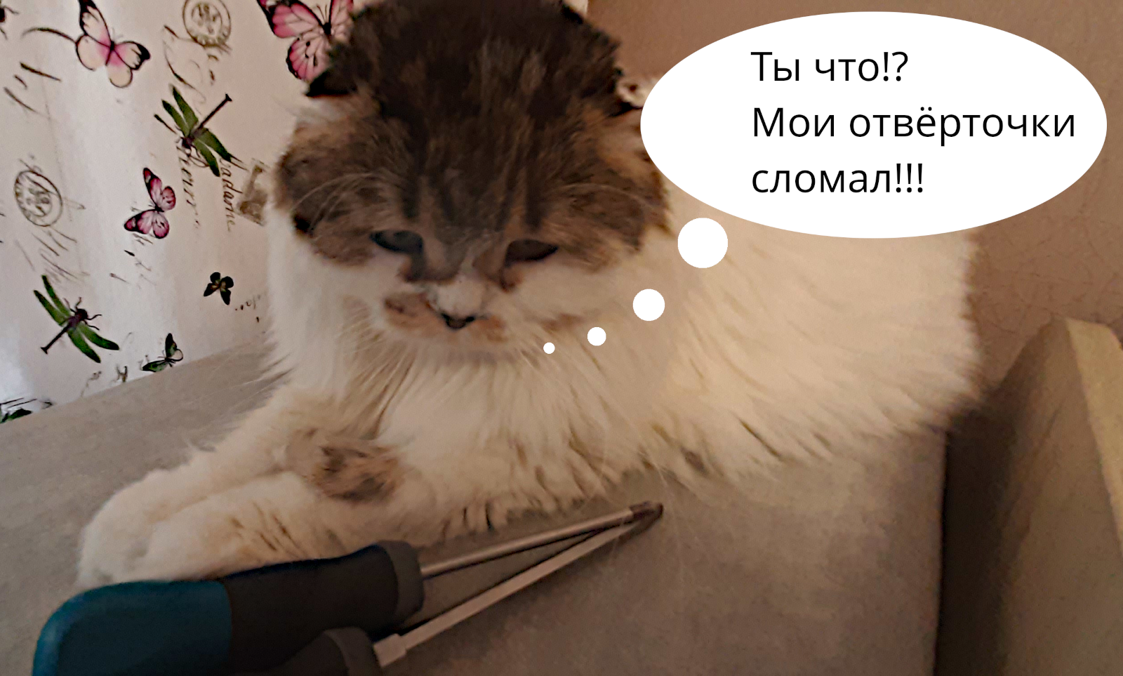 Сломанные отвёртки GROSS
